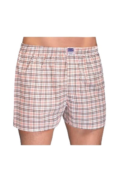 Berrak 3 Adet Karışık Renk Poplin Boxer Çok Renkli M