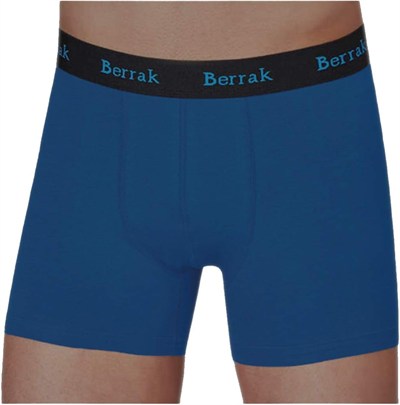 Berrak 4476 Modal Likralı Esnek Erkek Boxer - Indigo Marin - L
