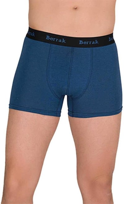 Berrak 4476 Pamuk Modal Likralı Erkek Boxer