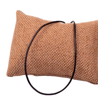 Beş Adet Deri Kolye İpi - 45 cm - Taş Sandığı