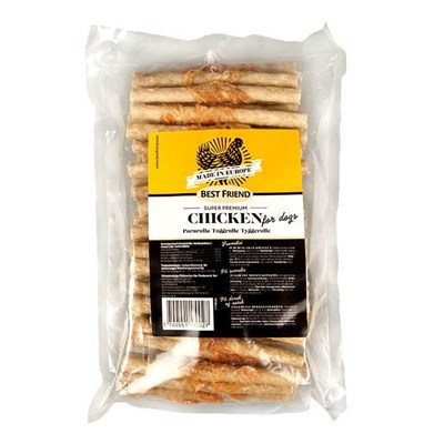 Best Friend Chicken Tavuk Eti Burgulu Sticks Köpek Ödülü (60lı Paket)