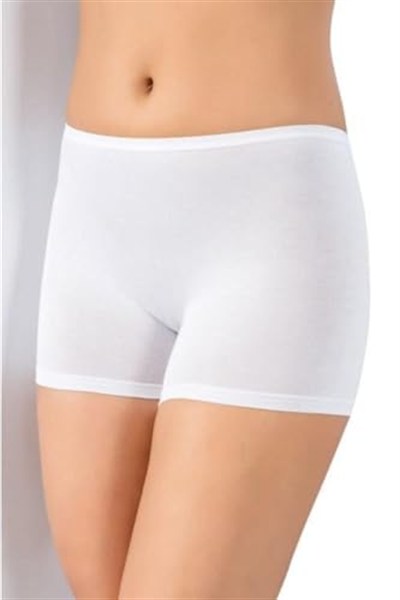 Bestin Kadın Beyaz 3lü Paket Bambu Boxer Külot (beyaz/siyah/ten)