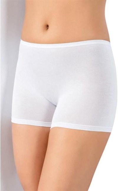 Bestin Kadın Beyaz 3lü Paket Bambu Boxer Külot (beyaz/siyah/ten)