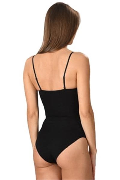 Bestin Kadın Siyah Lohusa Göğüsü Açık Slip Body Korse, M, SC2073MI-89D0018324434