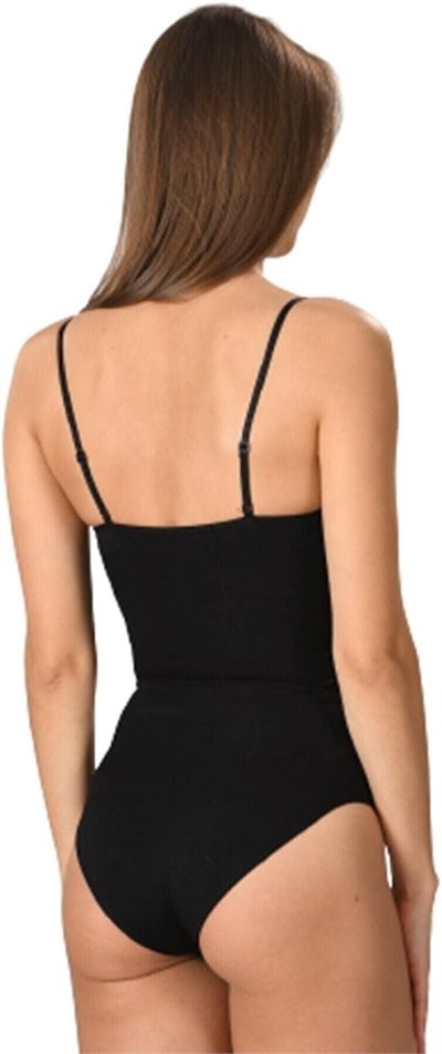 Bestin Kadın Siyah Lohusa Göğüsü Açık Slip Body Korse, M, SC2073MI-89D0018324434