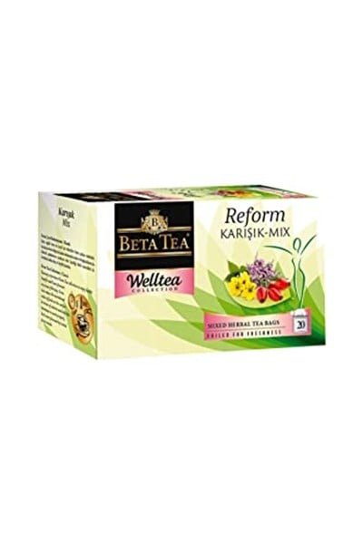 Beta-Beta Form Karışık Çay 20x2 Gr - Welltea Reform Collection