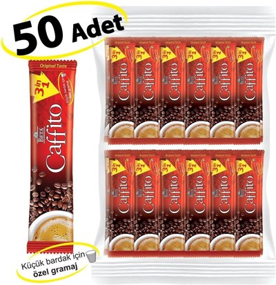 BETA Caffito 3 In 1 Classic Küçük Boy 50 x 10 Gr