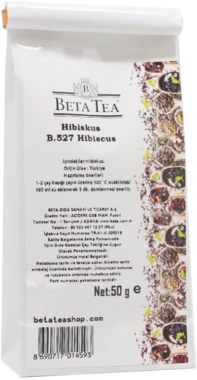 Beta Hibiscus Kabuğu 50 gr