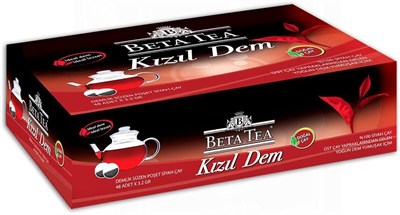 Beta Kızıl Dem Demlik Poşet Çay 48x3.2 gr