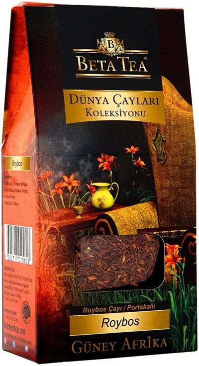 Beta Portakallı Rooibos (Güney Afrika Çayı) Dünya Çayları Koleksiyonu 50 gr