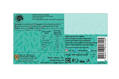 Beta Rezene Çayı 20x2 gr