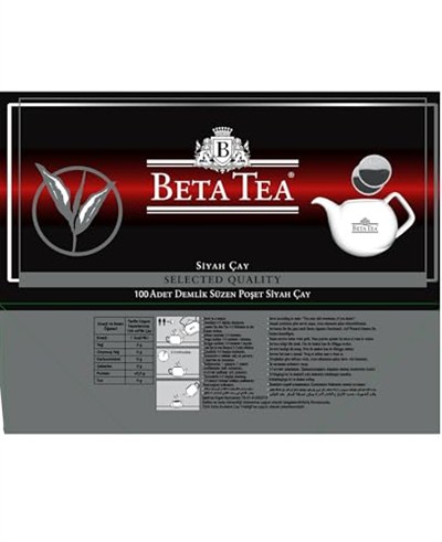 Beta Selected Quality Demlik Poşet 100x3.2 gr