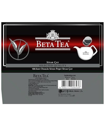 Beta Selected Quality Demlik Poşet 100x3.2 gr