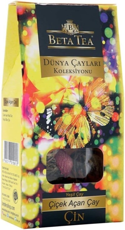 Beta Tea-Çiçek Açan Çay (Çin Çayı) Dünya Çayları Koleksiyonu 50 gr