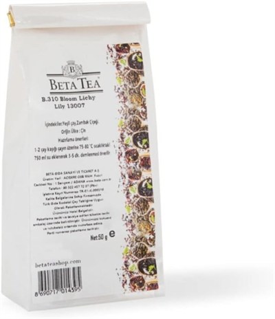 Beta Tea-Çiçek Açan Çay (lichy Lily) 50gr