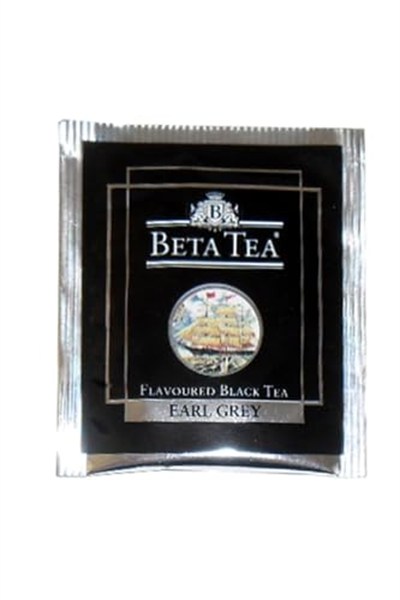 Beta Tea Earl Grey Bardak Poşet 100 Bergamot - Tomurcuk Çayı 2 Gr