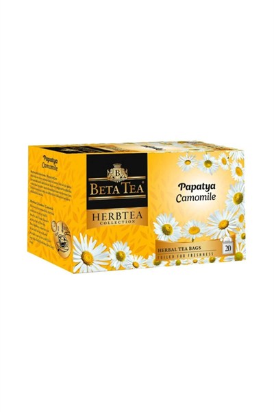 Beta Tea-Papatya Çayı 20x1,5 Gr - Beta Herbtea Collection