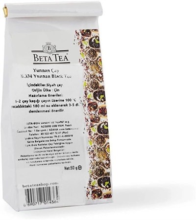 Beta Tea Yunnan Çayı (W.6112) 50gr - B.334
