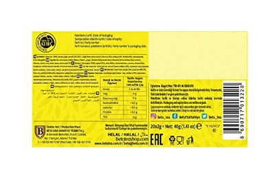 Beta Tea Zencefil Limon Çayı 20 Adet - Beta Herbtea Collection