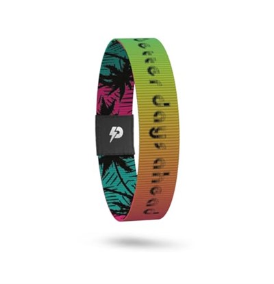 Better Days Ahead - Geri Dönüşümlü Unisex Elastik Baskılı Bileklik ve Hatırlatıcı Kart