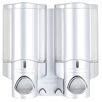 Better Living BLP-76235-1 Aviva Shower Dispenser 2 Chamber Satin Silver - Seçenekler: 2-Odacıklı, 3-Oda