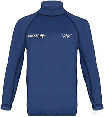 BEUCHAT Rash Guard Çocuk, ATOLL Likra Tişört - Seçenekler: 6-8 YAŞ, 8-10 Yıl, 10-12 Yıl, 43927