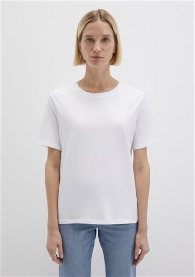 Beyaz Basic Tişört Regular Fit/Normal Kesim 1600955-620