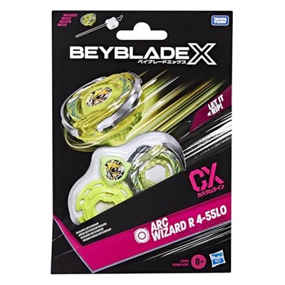 Beyblade X Arc Wizard R 4-55LO CX Başlangıç Paketi Seti, Dayanıklılık Tipi Üst ve Başlatıcı; Otantik Takara Tomy Battle Top Oyunları, Erkek ve Kız Çocukları için Oyuncaklar 8+