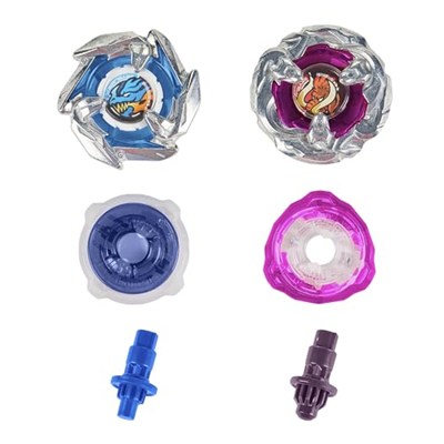 BEYBLADE X Xtreme Savaş Seti, Beystadium Arenalı X-Celerator Rail, 2 Sağ Dönen Top Oyuncak, 2 Fırlatıcı, Erkek ve Kız Oyuncakları, 8+