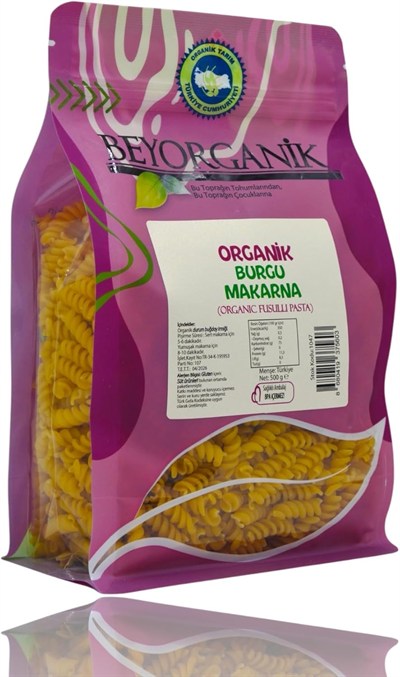 Beyorganik Burgu Makarna 500 Gr