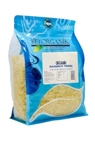 Beyorganik Organik Basmati Pirinç 2,5kg (PESTİSİT ve AFLATOKSİN ANALİZLİ)