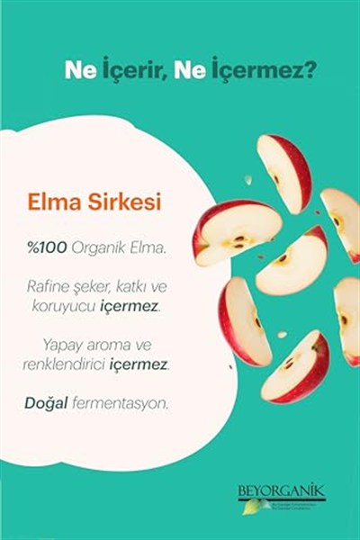 Beyorganik Organik Elma Sirkesi 500ml