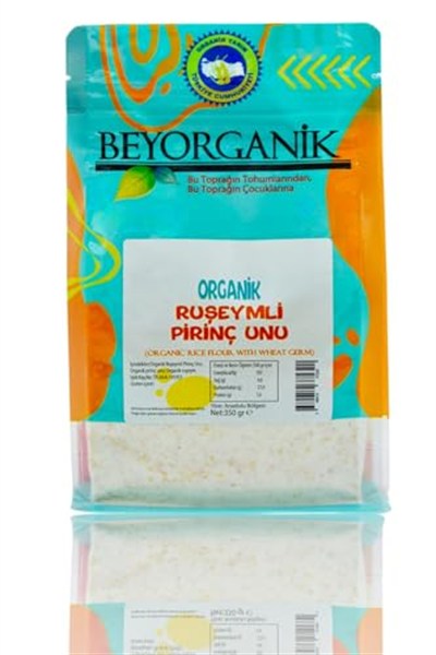 Beyorganik Organik Ruşeymli Pirinç Unu 350 gr (Bebekler İçin)
