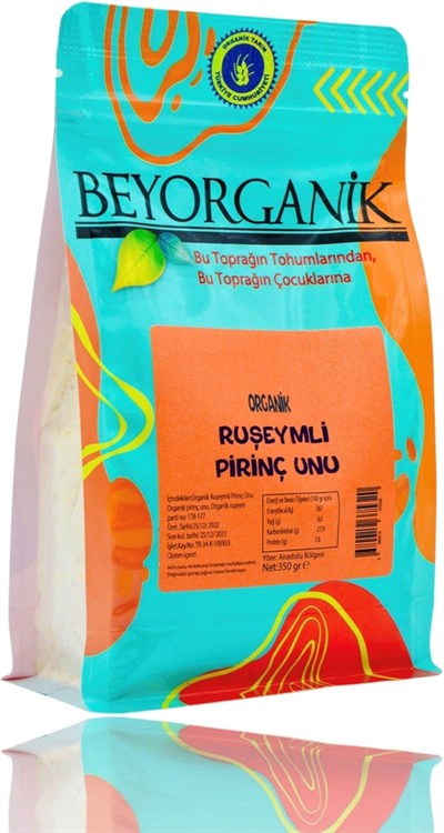 Beyorganik Organik Ruşeymli Pirinç Unu 350 gr (Bebekler İçin)