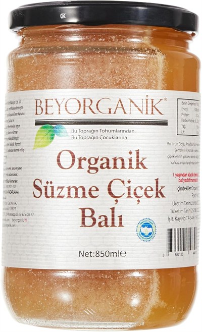 Beyorganik Süzme Bal 850 gr