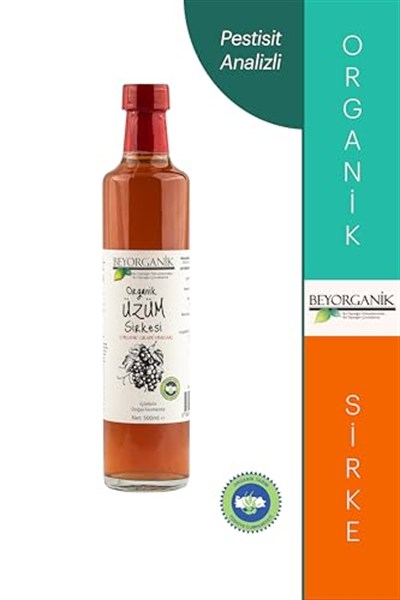 Beyorganik Üzüm Sirkesi 500 ml
