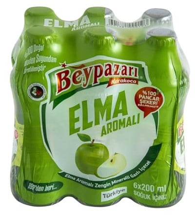 Beypazarı Elmalı Maden Suyu (6x200ml)