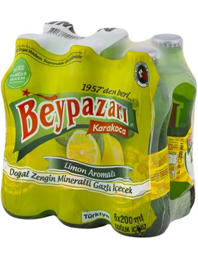 Beypazarı Limonlu Maden Suyu (24x200ml)