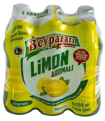 Beypazarı Limonlu Maden Suyu (6x200ml)