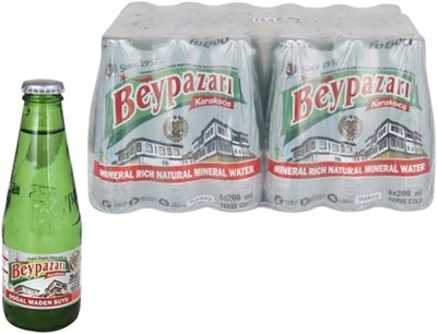 Beypazarı Soda Sade Doğal Maden Suyu 24Lü 200 Ml