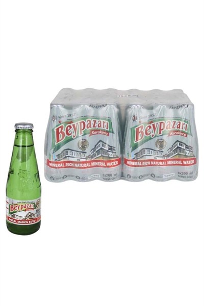 Beypazarı Soda Sade Doğal Maden Suyu 24Lü 200 Ml