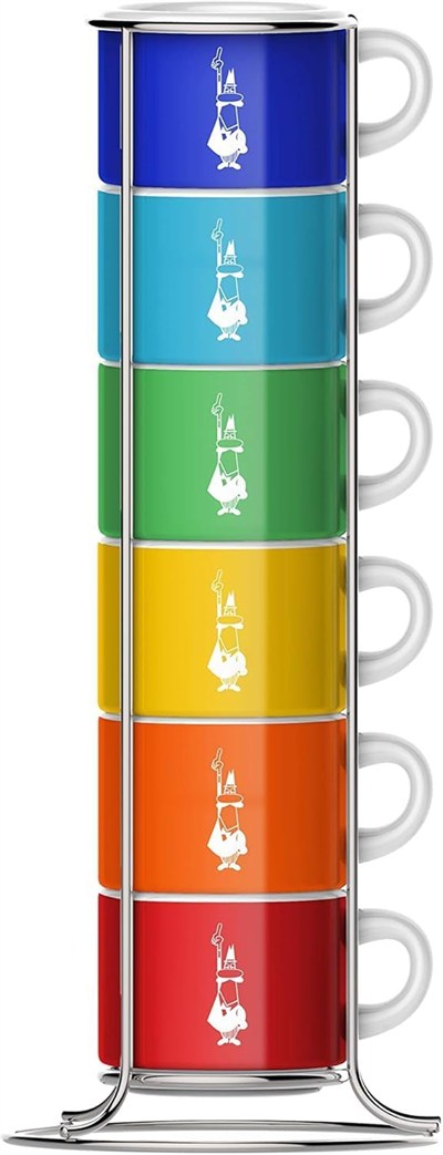 Bialetti - 6lı İstiflenebilir Fincan Seti