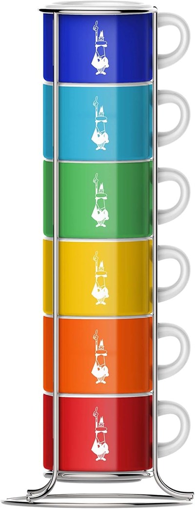 Bialetti - 6lı İstiflenebilir Fincan Seti