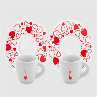 Bialetti Set 2li Espresso Kalpli Fincan Seti