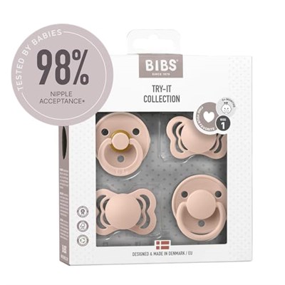 Bibs Try It Emzik Seti-Blush