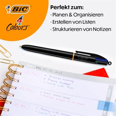 BİC 4 RENK TÜKENMEZ KALEM PRO 1.0 MM 902129