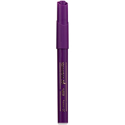 BIC Kids Visa Color XL Keçeli Boya Kalemi 24 Renk, Su Bazlı Mürekkep, Kolayca Çoğu Kumaştan Çıkar, 3 Yaş ve Üzeri Çocuklar için İdeal - Seçenekler: 12li Kutu, 24lü Kutu
