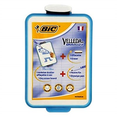 BIC Velleda Mini Beyaz Tahta 1218 + Kalem + Silgi