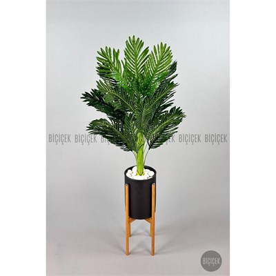 Biçiçek 150cm Areka Ağacı Ayaklı Metal Saksıda 5