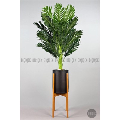 Biçiçek 150cm Areka Ağacı Ayaklı Metal Saksıda 5